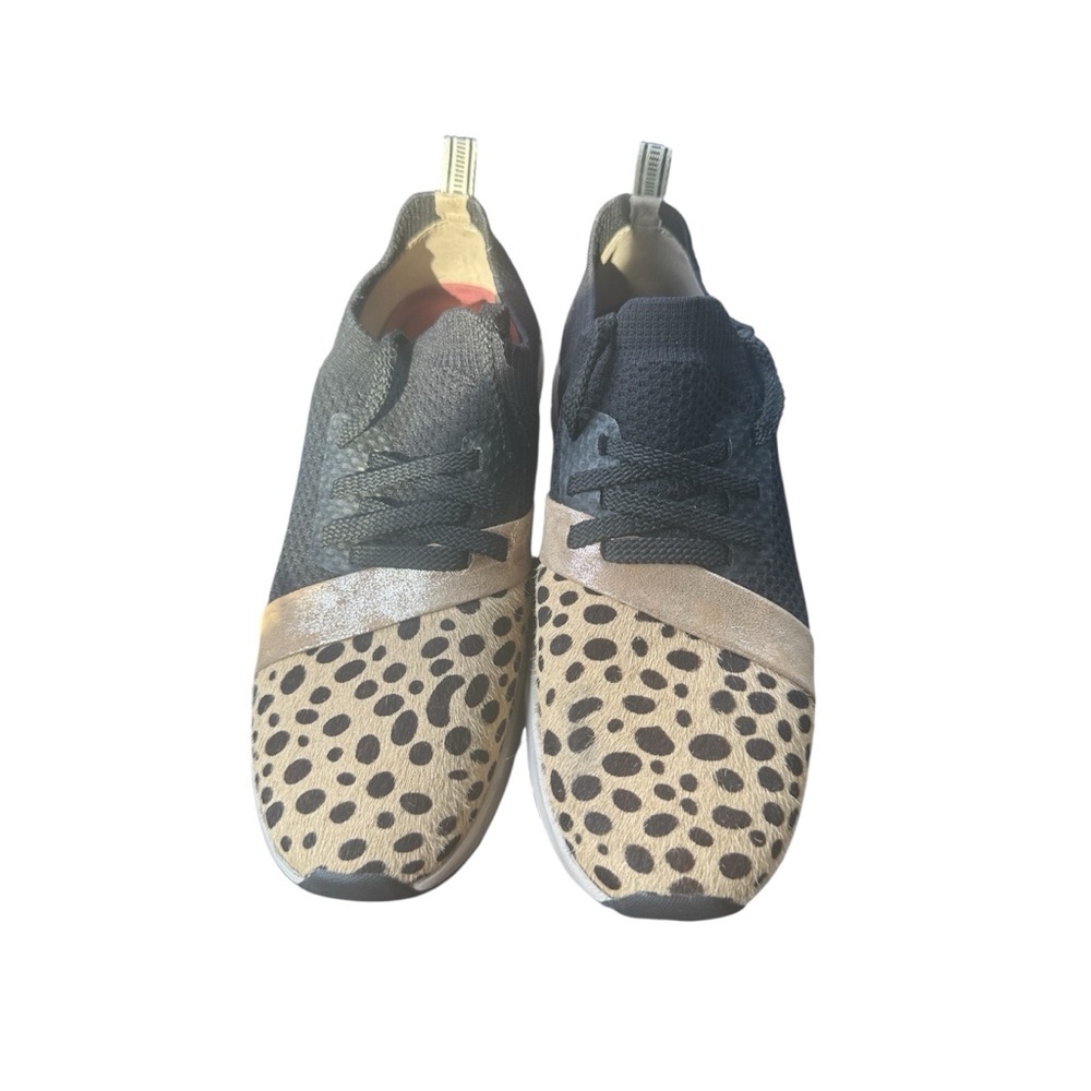 Mark nason Leopard Print Sneakers with Black Mesh - Picture 3 of 5